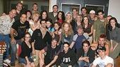 Photo Op - Grease Recording Session - cast
