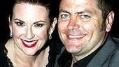 Photo Op - Young Frankenstein opens in Seattle - Megan Mullally - Nick Offerman