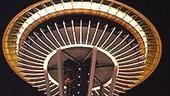 Photo Op - Young Frankenstein opens in Seattle - Space Needle