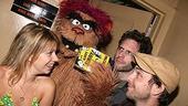 Photo Op - It's Always Sunny in Philadelphia at Avenue Q - Mary Elizabeth Ellis - Trekkie Monster - Glenn Howerton - Charlie Day - 2