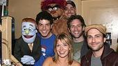 Photo Op - It's Always Sunny in Philadelphia at Avenue Q - Howie Michael Smith - Trekkie Monster - David Benoit - Mary Elizabeth Ellis - Trekkie Monster - Glenn Howerton - Charlie Day