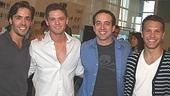 Photo Op - Cry-Baby Rehearsal - Eric Sciotto - Spencer Liff - Peter Matthew Smith - Marty Lawson 