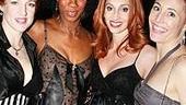 Photo Op - Young Frankenstein opening on Broadway - Linda Mugleston - Amy Heggins - Kristin Marie Johnson - Courtney Young