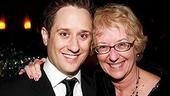 Photo Op - Young Frankenstein opening on Broadway - Christopher Fitzgerald - mom