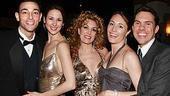 Photo Op - Young Frankenstein opening on Broadway - Matthew LaBanca - Sarrah Strimel - Christina Marie Norrup - Courtney Young - James Gray