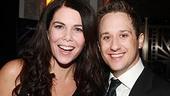 Photo Op - Young Frankenstein opening on Broadway - Lauren Graham - Christopher Fitzgerald - 2