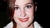 Photo Op - Young Frankenstein opening on Broadway - Lindsay Sloane