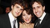 Photo Op - Young Frankenstein opening on Broadway - Andrea Martin - (sons) Joe - Jack