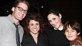 Photo Op - Cry-Baby opening at La Jolla - Matthew Morrison - Marissa Jaret Winokur - Ricki Lake - (son) Milo