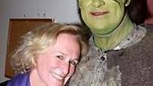 Photo Op - Glenn Close at Young Frankenstein - Glenn Close - Shuler Hensley (head lean)