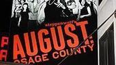 Photo Op - August: Osage County opening - marquee
