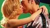 Photo Op - Xanadu TV commercial shoot - Kerry Butler - Cheyenne Jackson -  kiss 3