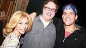 Photo Op - Xanadu TV commercial shoot - Kerry Butler - Douglas Carter Beane - Cheyenne Jackson 