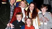 Photo Op - Emily Osment at Little Mermaid - Scott DeFreitas - Maura West - 3 kids - Sierra Boggess
