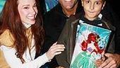 Photo Op - Cameron Mathison at Little Mermaid - Sierra Boggess - Cameron Mathison - (son) Lucas