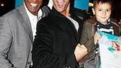 Photo Op - Cameron Mathison at Little Mermaid - Norm Lewis - Cameron Mathison - (son) Lucas