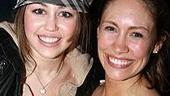Photo Op - Miley Cyrus at Mamma Mia! - Miley Cyrus - Meghann Dreyfuss