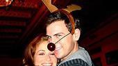 Photo Op - Holidays at Jersey Boys - Erica Piccininni - Daniel Reichard