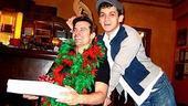 Photo Op - Holidays at Jersey Boys - Dominic Nolfi - Michael Longoria 