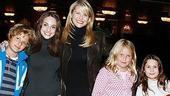 Christie Brinkley at The Little Mermaid - (son) Jack Brinkley - Alexa Ray Joel - Christie Brinkley - (daughter) Sailor Brinkley Cook - friend