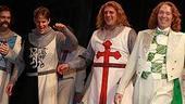 Clay Aiken opens in Spamalot - cc - Brad Oscar - Rick Holmes - Christopher Sieber - Clay Aiken
