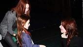 Julianne Moore Visits The Little Mermaid - Julianne Moore - daughter Liv - Sierra Boggess