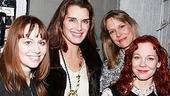 Brooke Shields at August - Brooke Shields - Amy Morton - Mariann Mayberry - Sally Murphy