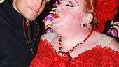 Woody Harrelson at Hairspray - Woody Harrelson - George Wendt (pucker up)