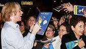 Rosie O'Donnell at Spamalot - Clay Aiken (more signing)