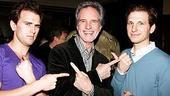 Jersey Boys Celebrate 1000 - Daniel Reichard - Bob Gaudio - Sebastian Arcelus (silly faces)