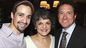 Priscilla Lopez Caricature at Sardi's - Lin-Manuel Miranda - Kevin McCollum - Priscilla Lopez