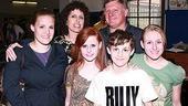 Billy Elliot Meet and Greet - Trent Kowalik with family