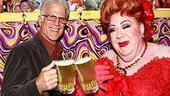 Ted Danson Visits Harispray - Ted Danson - George Wendt
