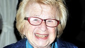 Rain opening night – Dr. Ruth Westheimer