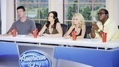 Kristin Chenoweth 2010 – Simon Cowell – Kara DioGuardi – Kristin Chenoweth – Randy Jackson 