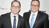 Tony winner Matthew Broderick poses with pal and Producers co-star Jim Borstelmann. 