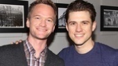 Harris wasn't shy sharing his thoughts on Catch Me star Aaron Tveit via Twitter, calling the actor "SO crazy gifted." 