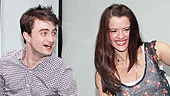 How to Succeed Stars at Lord & Taylor – Daniel Radcliffe – Rose Hemingway – John Larroquette (lever)