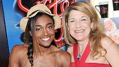 Even sans sequined habits, Patina Miller and Victoria Clark simply sparkle as they celebrate their show. Congratulations! 
