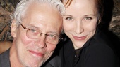 Broadway couple Terrence Mann and Charlotte d’Amboise enjoy a night out on the town and at the theater. 