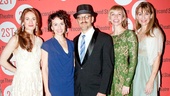 <i>The Blue Flower</i> opening night – Teal Wicks – Julia Osborne – Will Pomerantz – Emily Dupre – Meghan McGeary 