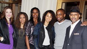 <i>Stick Fly</i> Poster Signing – Rosie Benton – Tracie  Thoms – Condola Rashad – Alicia Keys – Dulé Hill – Ruben Santiago-Hudson