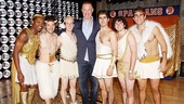 NBA Hall of Famer Chris Mullin is thrilled to reunite with the men of Lysistrata Jones: Ato Blankson Wood,  Jason Tam, Alex Wyse, Alexander Aguilar, Teddy Toye and Josh Segarra.
