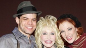 Dolly Parton at Bonnie & Clyde - Jeremy Jordan – Dolly Parton – Laura Osnes 