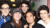 Apolo Anton Ohno Backstage at Spider-man – Adam Roberts – Christopher W. Tierney – Brandon Rubendall - Apolo Anton Ohno – Craig Henningsen
