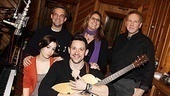 Once Cast Album Recording – Cristin Milioti – Steve Kazee – Liz Kaplan – Martin 