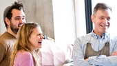 Fun is on the horizon for Greg Hildreth, Celia Keenan-Bolger and Arnie Burton, who created their roles in the off-Broadway premiere of Peter and the Starcatcher. 