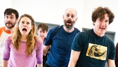 Peter and the Starcatcher Rehearsal – The Company sings out