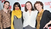 Raven-Symoné is happy to have her sisters—Marla Mindelle, Sarah Bolt and Audrie Neenan—by her side on opening night. 