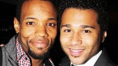 On stage as Judas, Wallace Smith might betray Jesus, but at the after-party the actor had nothing but love for Corbin Bleu. 